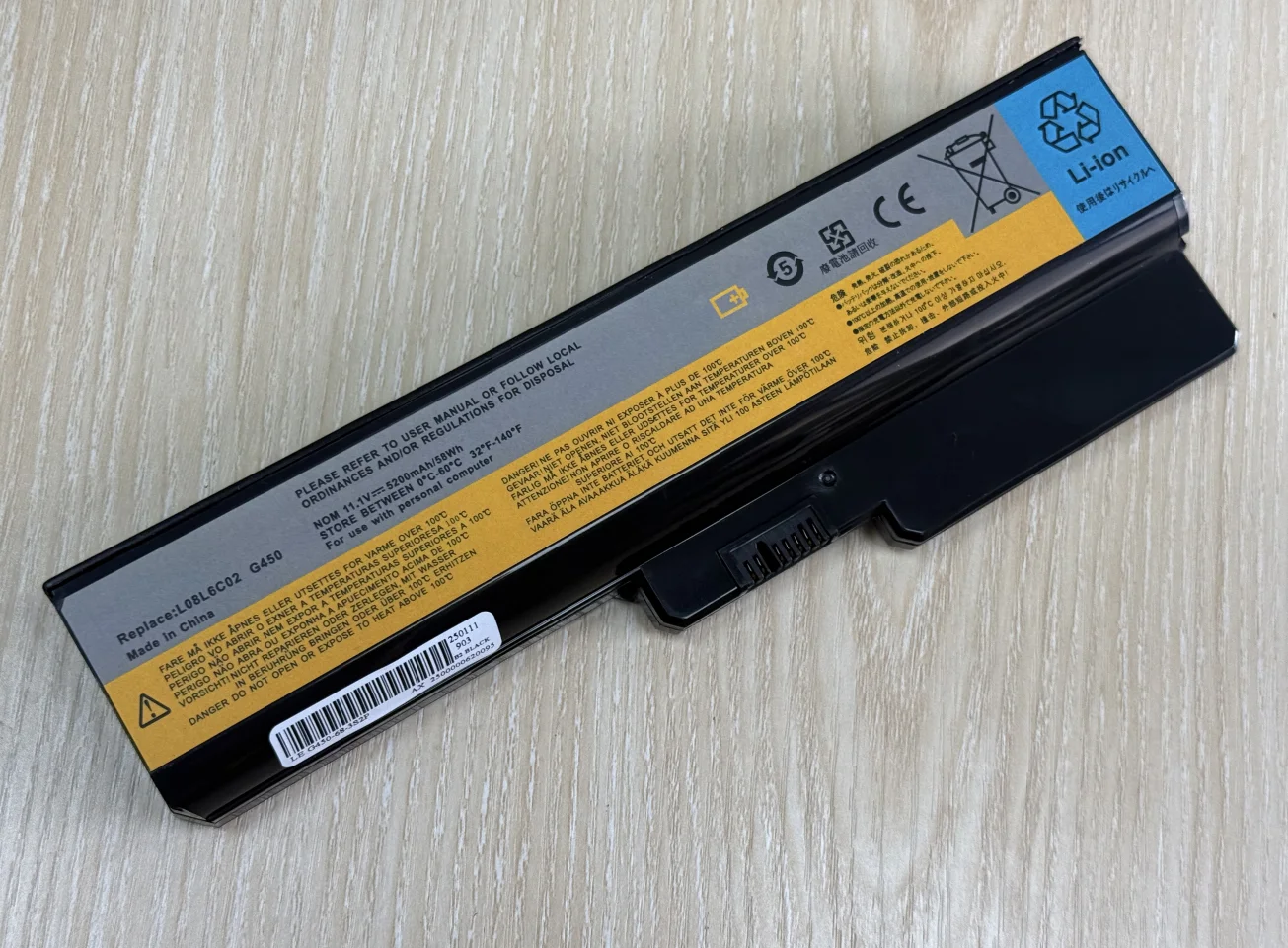 Laptop Battery For Lenovo IdeaPad G430 G530 G550 G450 B460 B550 G555 G550 V460 Z360 L08L6C02 L08L6Y02 L08N6Y02 L08S6D02 L08S6Y02