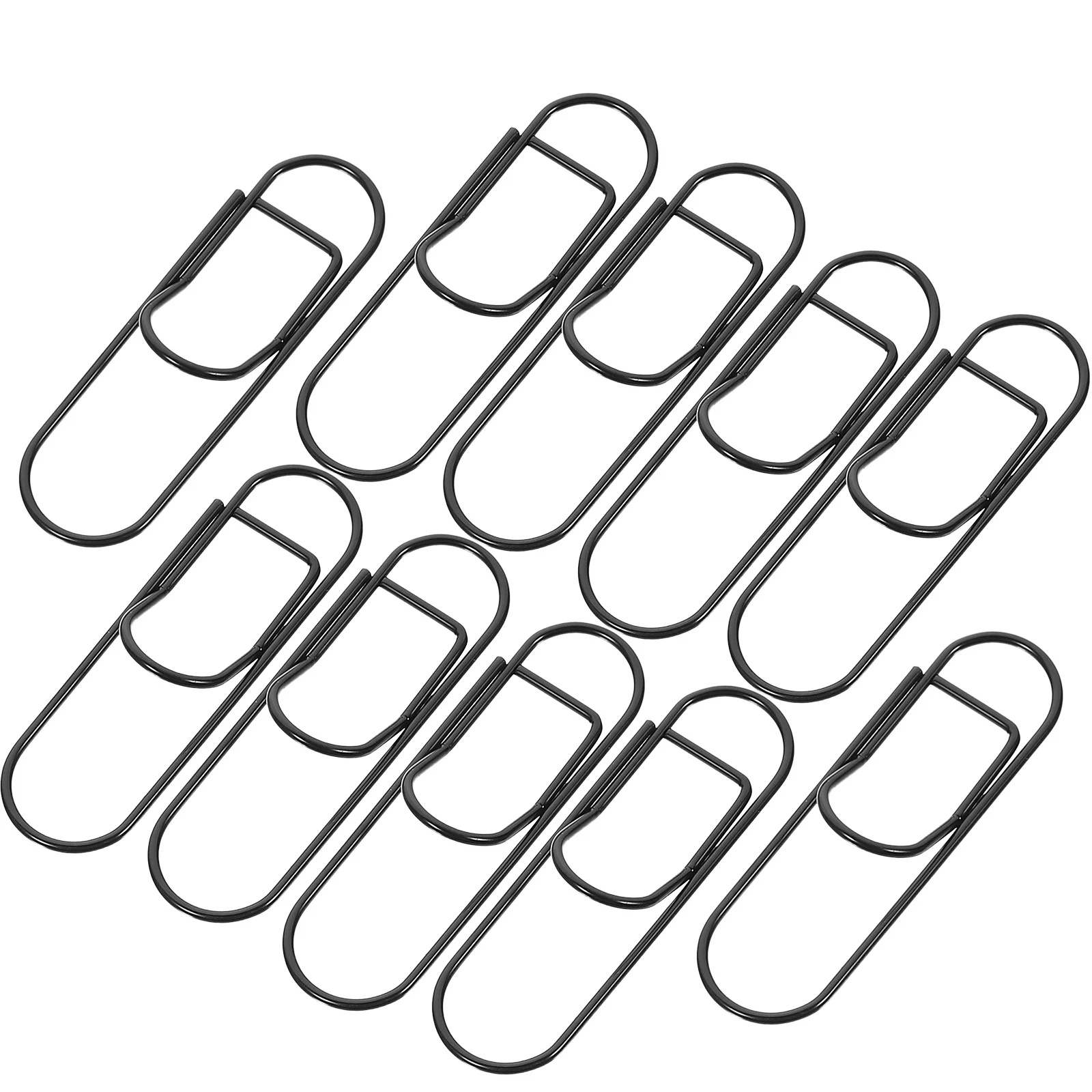 20Pcs Mini Pen Clips Stainless Steel Multi-Use Decorative Metal Clips for Notebooks Diaries Paper Document Holder
