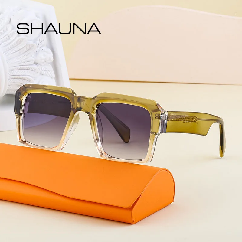 

SHAUNA Oversize Square Sunglasses UV400