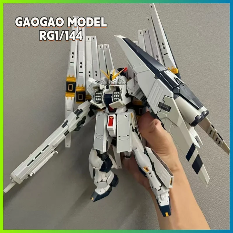 

Hot Gaogao Rg 1/144 Fa-93hws Heavy Weapons System Type Assembly Model Kits Plastic Skeleton Action Figure Robot Model Toys