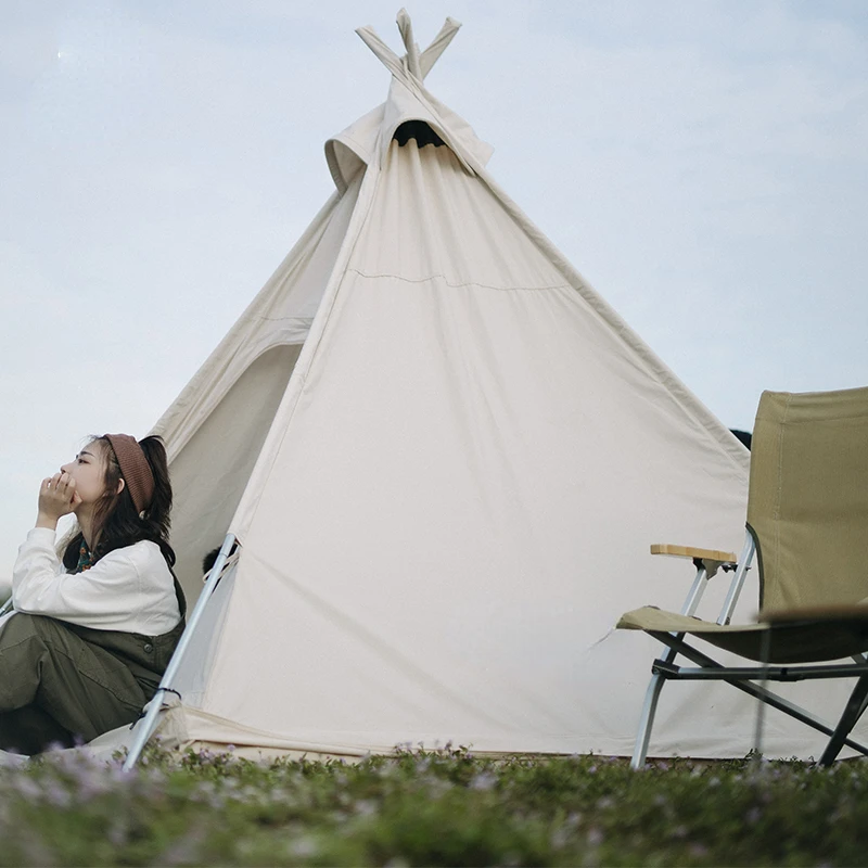 

Outdoor Park Series Tent 1-2 People Camping Pyramid Canopy Spire Tent