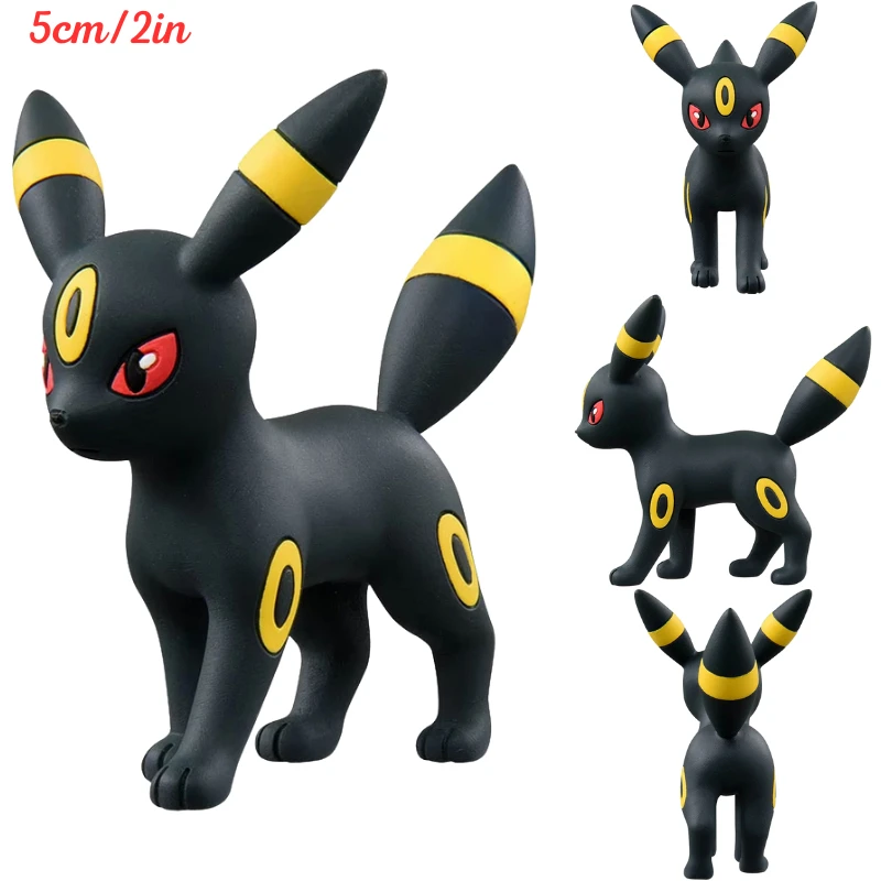Original TAKARA TOMY Pokemon Figure Toys Mimikyu Maushold Lapras Charizard Umbreon Sylveon Vaporeon Model Dolls Birthday Gifts image 3