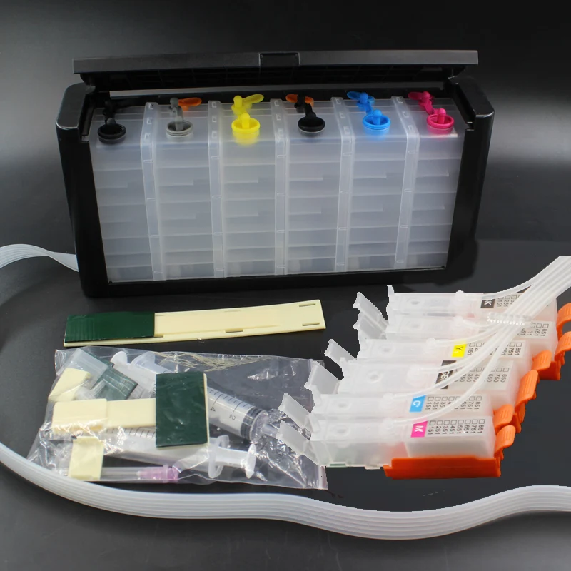 PGI480 CLI481 6 colors CISS ink supply system for canon PIXMA TS8140 TS8240 TS8340 TS9140 printer