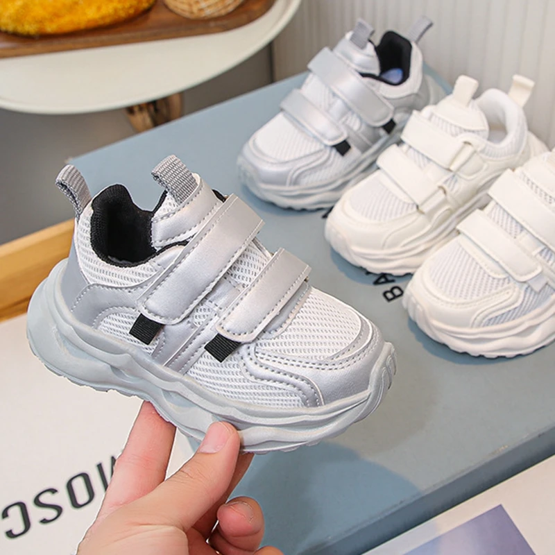 Jongens Meisjes Tennisschoenen Kinderen Lichtgewicht Ademende Sneakers Veterschoenen Hardloopsportschoenen voor peuter/klein kind/groot kind