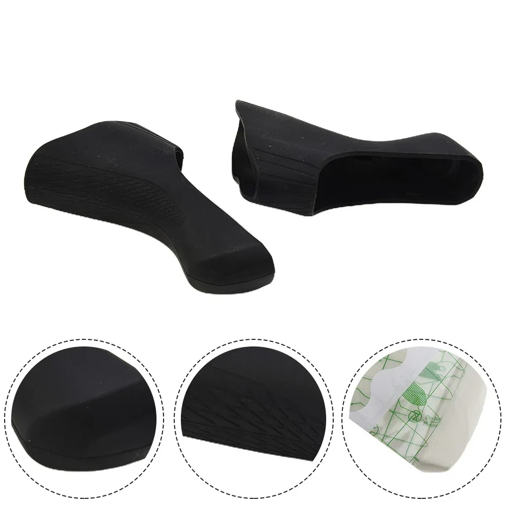 

1 Pair Bike Bracket Cover Set For-Shimano Rubber Brake Lever Hoods ST-6800 5800 4700 4703 Bicycle Gear Shift Lever Covers