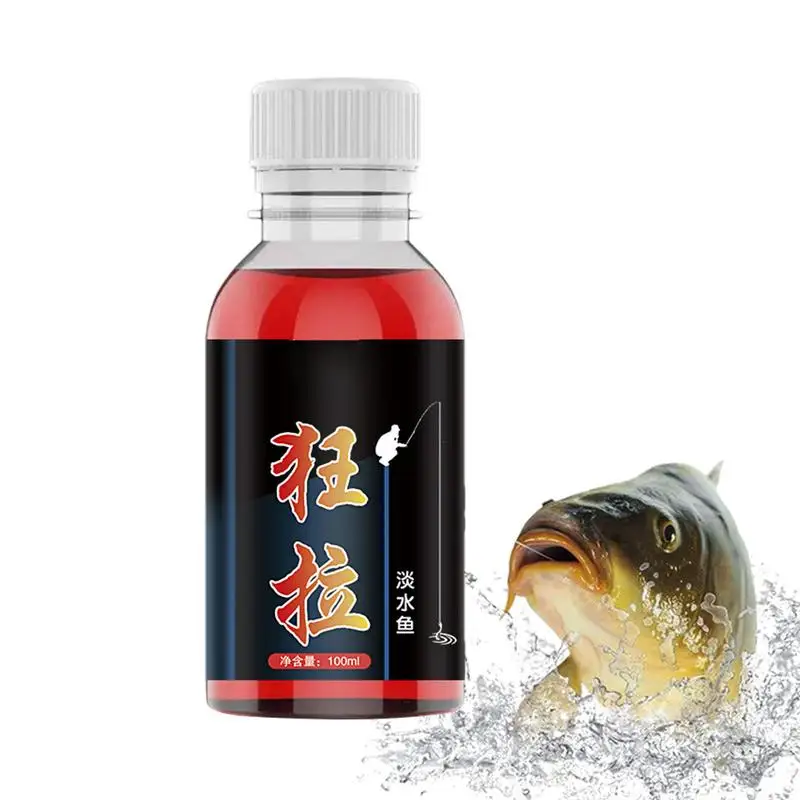 

Liquid Fish Oil Concentrate Concentrated Bait Fish Additive 100ml Natural Fish Bait Attractant Enhancer Fishing Scent Attractant