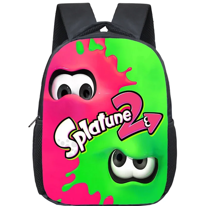 

Game Splatoon 3 Child Backpack Boys Girls Kindergarten Bag Waterproof School Bags Toddler School Backpack Kids Cartoon Bookbag