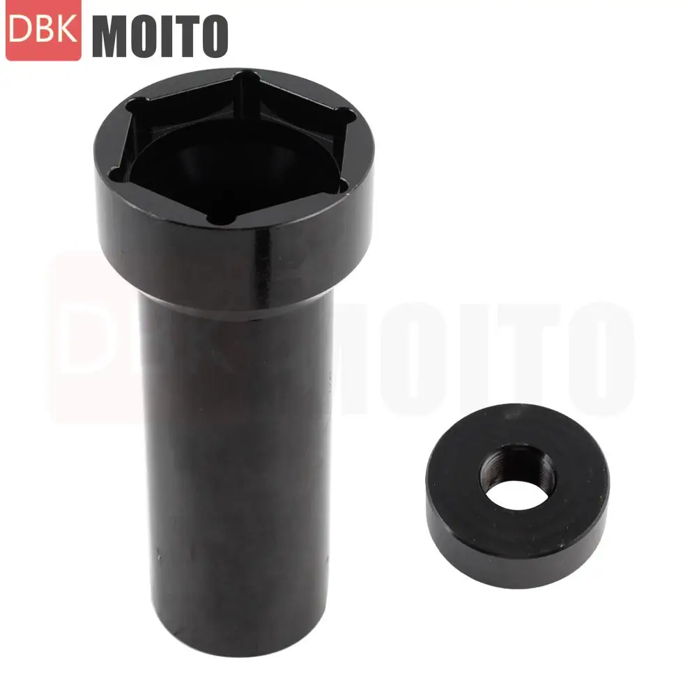 Kunci Pulley Alat untuk Harley Twin Cam 2007+ Kunci Soket Sprocket Poros Utama 2 1/4" Aksesori Kunci Mur Penggerak Mur