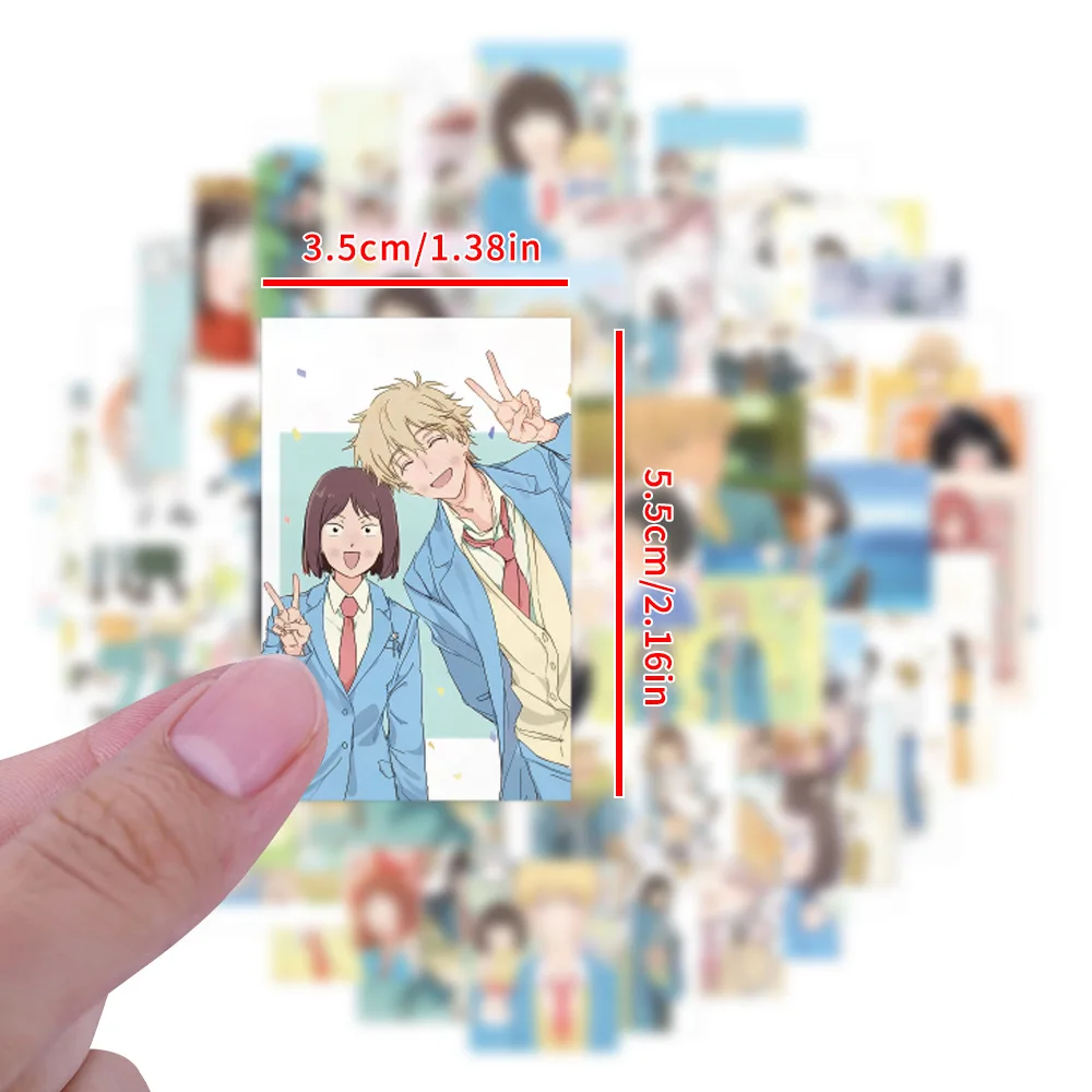 10/40/80개 일본 애니메이션 스킵앤로퍼 스티커 귀엽고 재미있는 낙서 데칼 어린이 장난감 DIY 물컵 노트 다이어리 폰 케이스