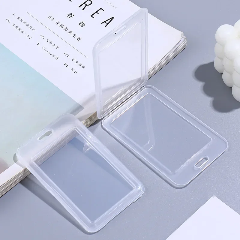 1 Piece Transparent Kpop Photocard Holder Simplicity Chic Korean Bank ID Card Cover Case Portable Durable Photocard Protector