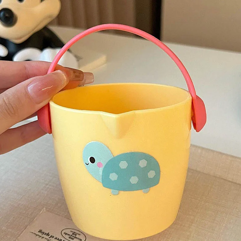 Mini Śliczne Zabawki do Kąpieli na Baby Shower, Zabawne Zabawki Łazienkowe do Wanny, Mini Dzbanek z Przeciekającą Wodą, Zabawki Plażowe, Zabawki Prysznicowe, Kubeczki do Zabawy w Wodę dla Dzieci