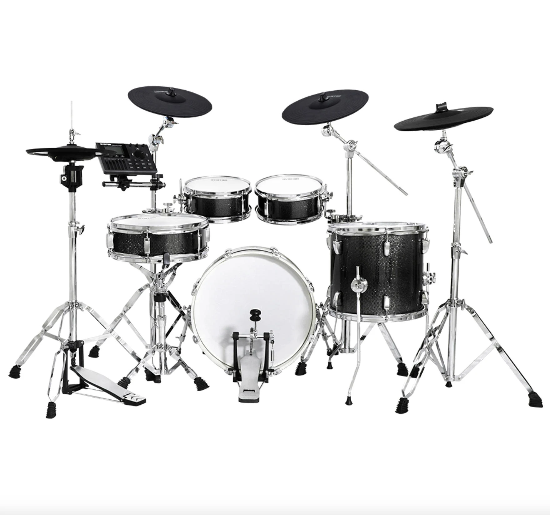 2026 New Digital Electric Drum Set Compact 30PCS Default Drum Kits Electronic Drum with 429 Sounds