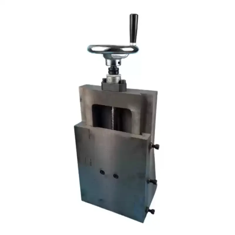 For Cast‑Iron Vertical Right‑Angle L‑Shape Tooling‑Slide, Screw‑Driven Dovetail‑Groove Manual‑Lifting‑Table, Linear‑Carriage