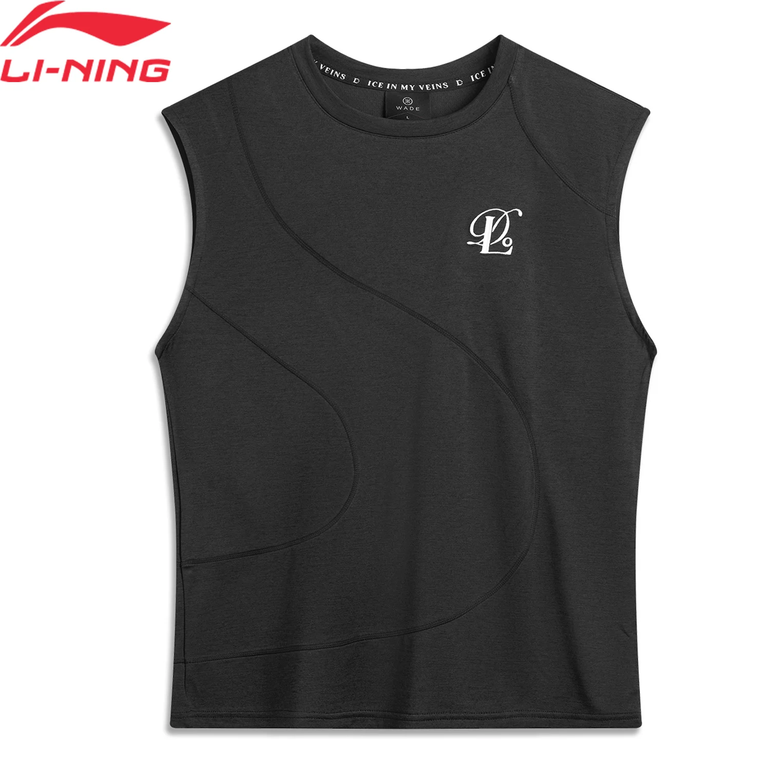 

Li-Ning Men Wade Basketball Vests 100%Polyester Loose Fit Stylish Letter Breathable LiNing Sports Sleeveless Tops AVSV165