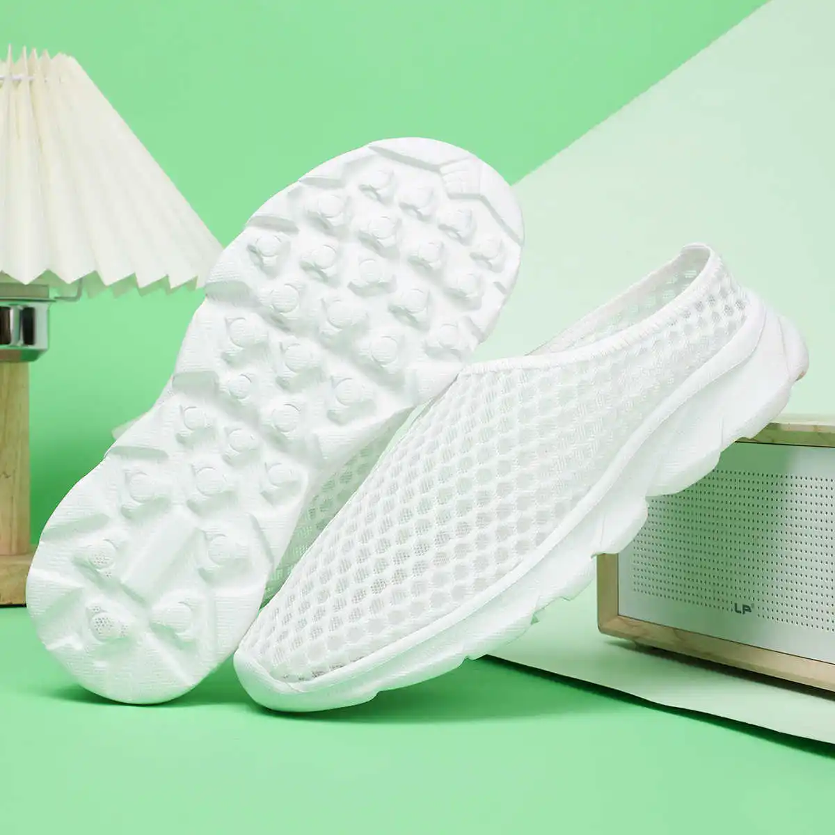 

Нескользящие новые летние кроссовки слипоны, сандалии для пляжа, женская обувь, женские тапочки, спортивные посетители, тренажерный зал, интересные Saoatenis