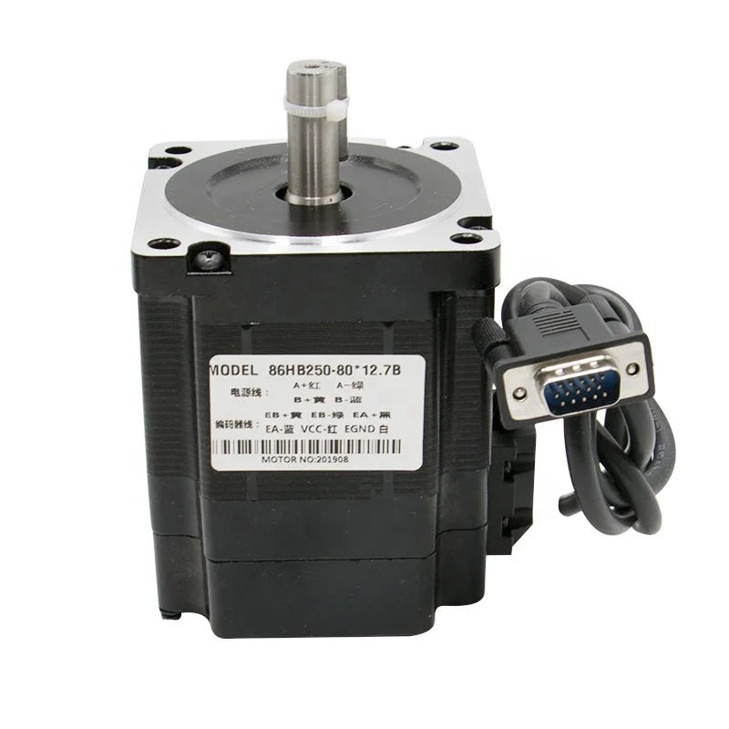 3 Stepper Motor 6A 4.5N.m Set with HBS860H Hybrid Servo Driver 8A MACH3+ 3 Power Supply 400W 48V DC for Router CNC Machine