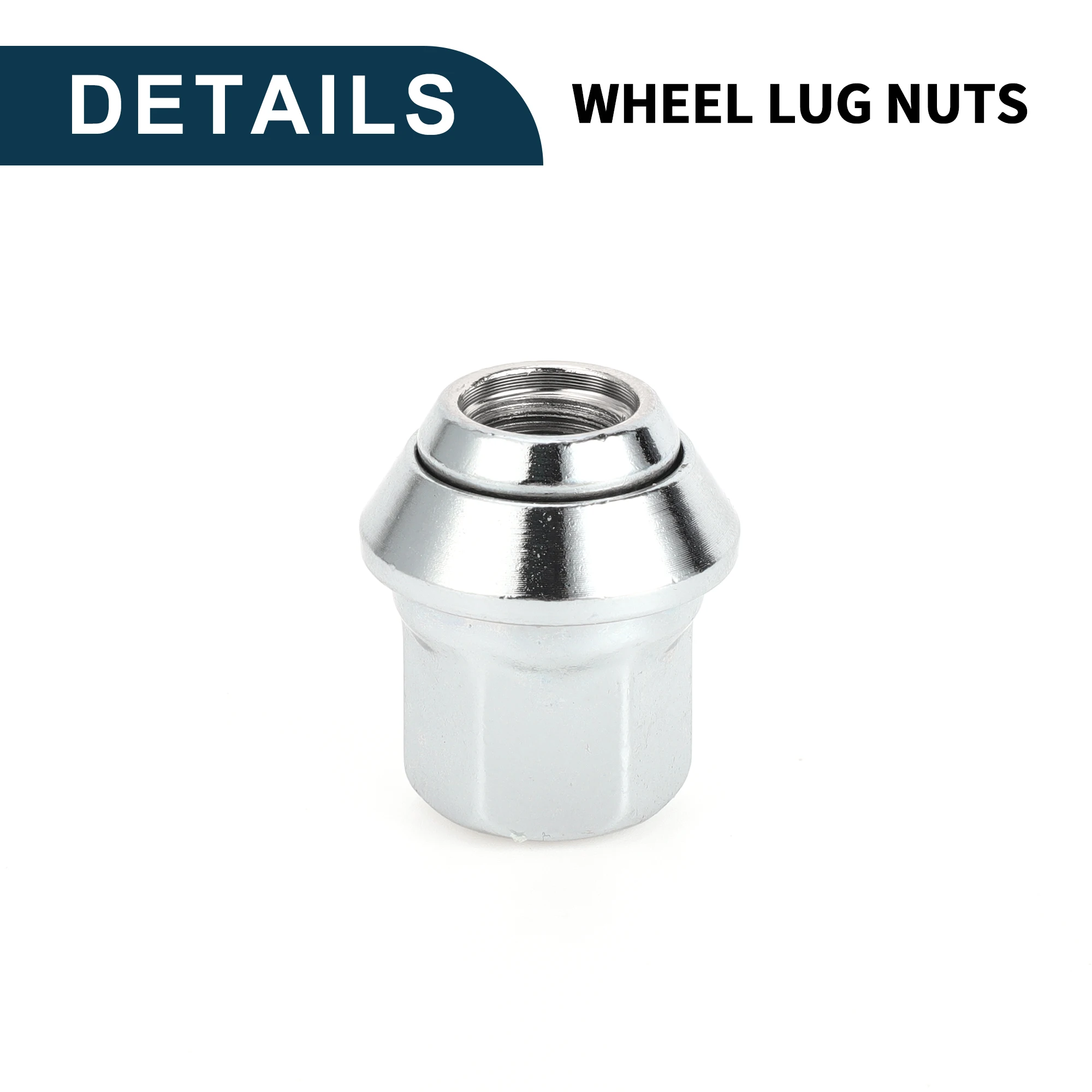 Uxcell 20 Pcs M 12X1.5 Wielwielmoeren Voor Autovoertuig Wiellugnuts Voor Ford B-Max Voor Ford Focus Rs Voor Ford Granada Consul