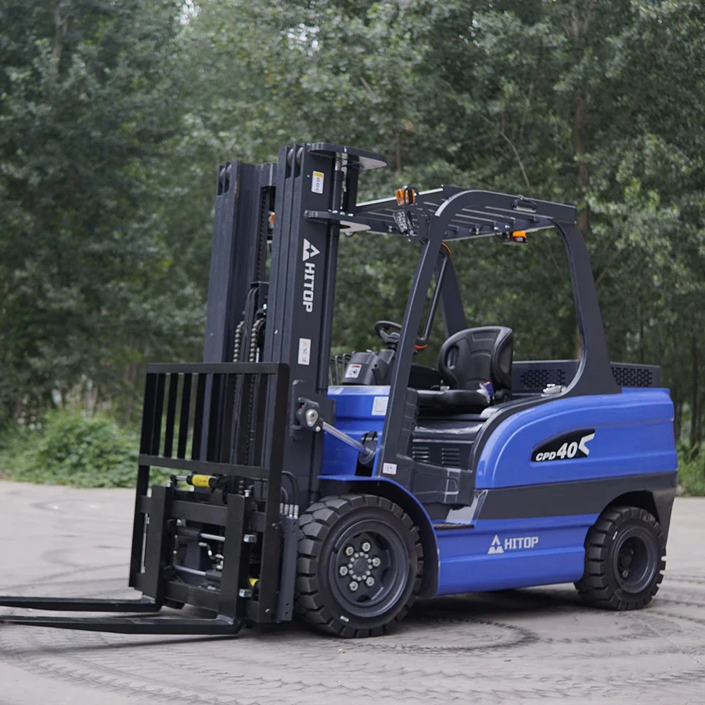 Fork Lift Empilhadeira 3  3.5 4 Ton Electric Forklift Montacargas 2.5  Li-ion Battery Forklift with Free Charger knife  car