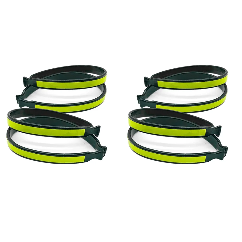 Abme 4Pair Bike Trouser Clips Lightweight Bike Trouser Clip…