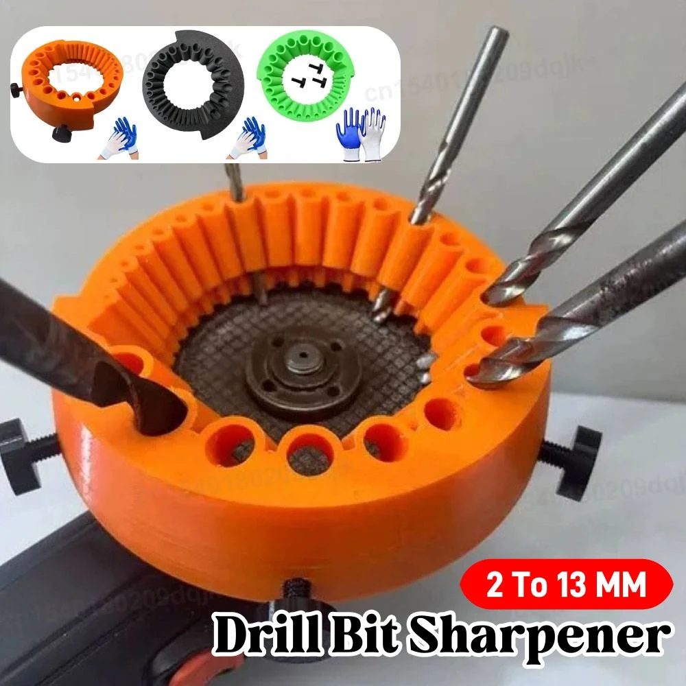 Tools Multi-spec Electric Drill Bit Grinder Portable Electric Grinding Tool 2-13 Mm Drill Bit Sharpener Power Tool Sets Adapter