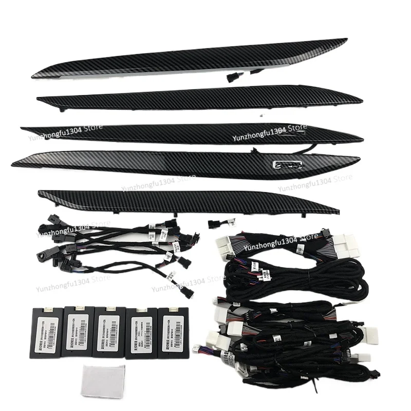 

Inter Car Decorate Atmosphere Light для NX 2016-2020, 64-цветная лампа окружающего освещения, усовершенствованная декоративная лампа