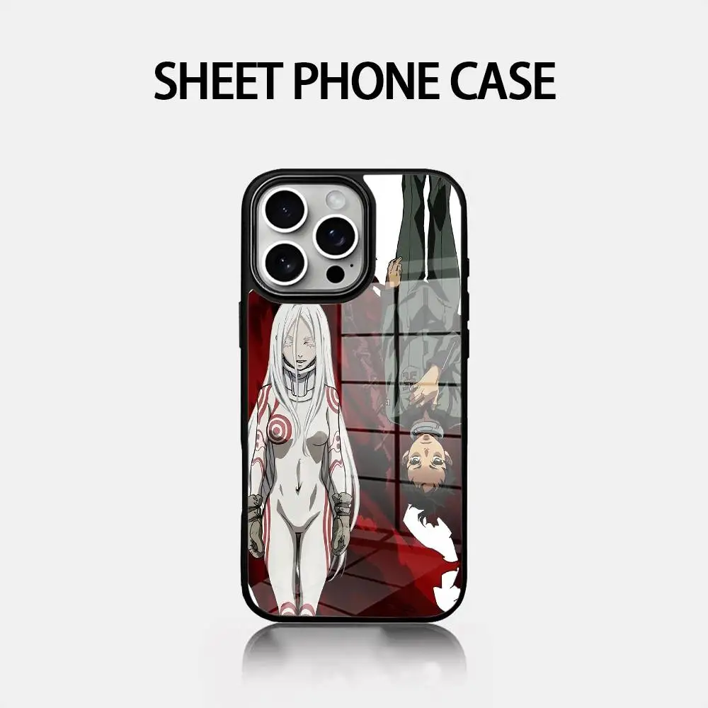 

D-DEADMAN W-WONDERLAND Phone Case Glass Cover Phone Case For Iphone 16 15 14 12 11 13 Pro Max Mini Puls Attraction CASE