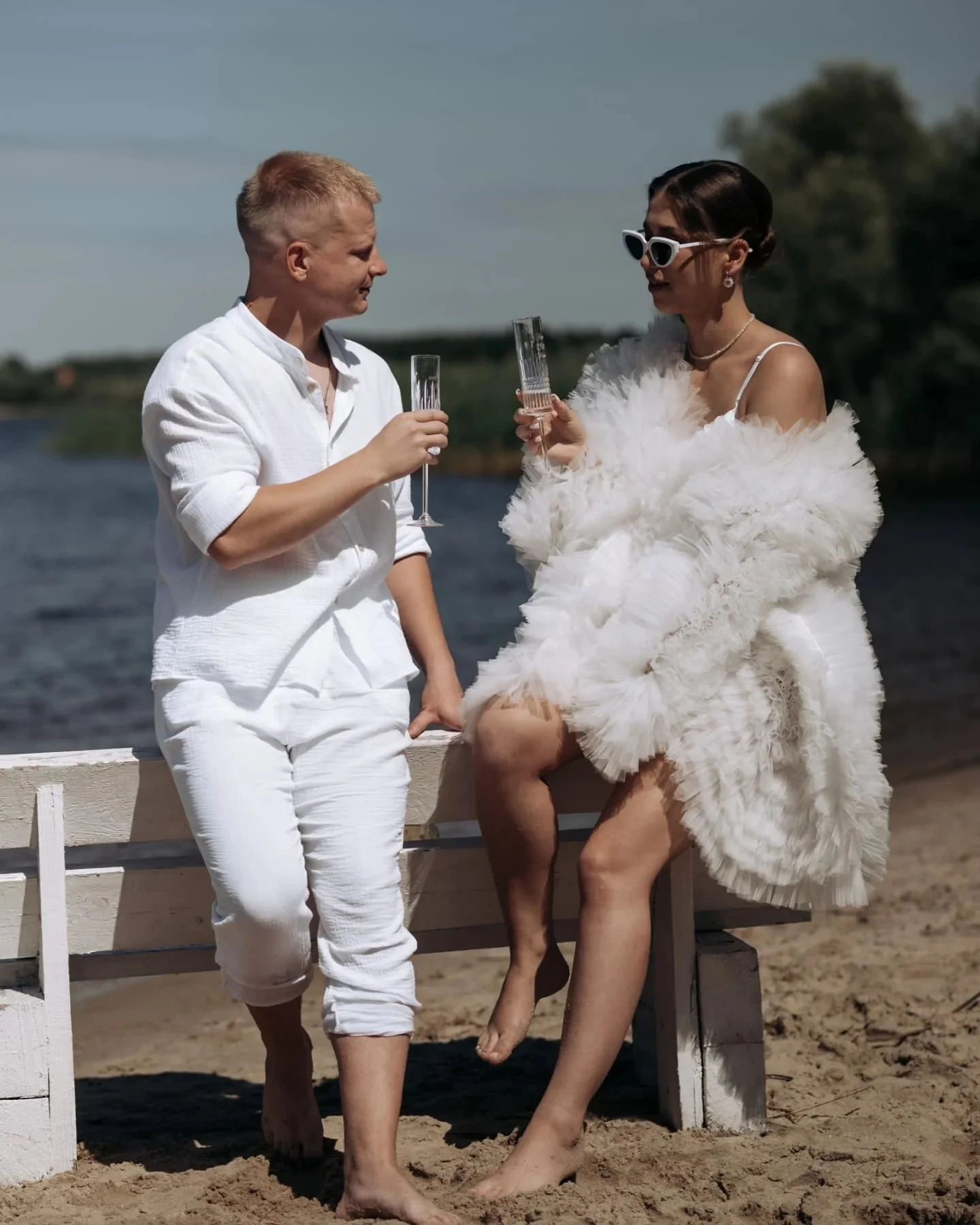 Abito da sposa in tulle a strati Camicie da notte da donna Camicie da notte da festa Pigiama da sposa gonfio Mini abito personalizzato Top Puntelli Abiti da sposa Boudoir