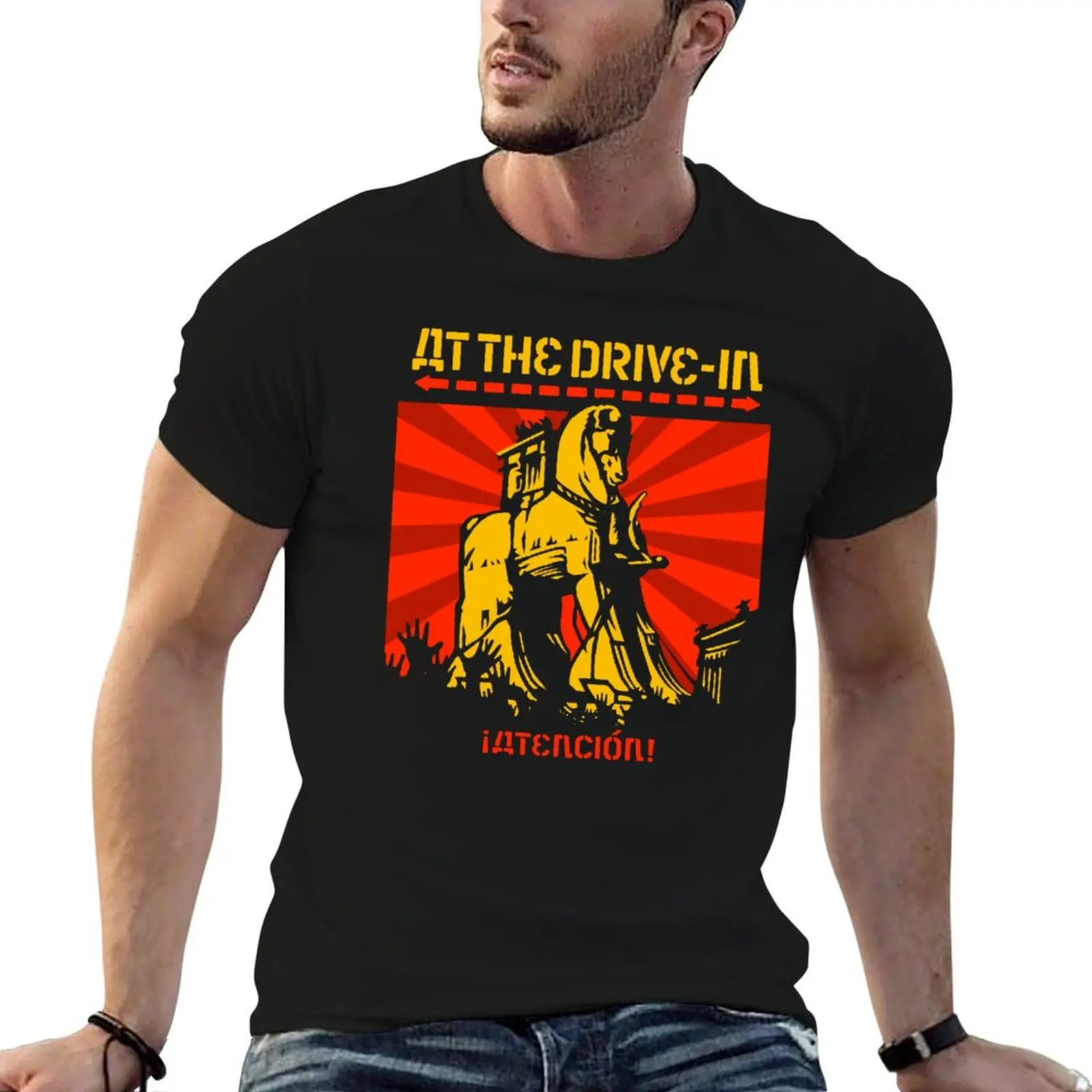 

At The Drive-In, Atencion, Relationship Of Command, One Armed Scissor, Rolodex Propaganda, Vintage, 2000 T-Shirt