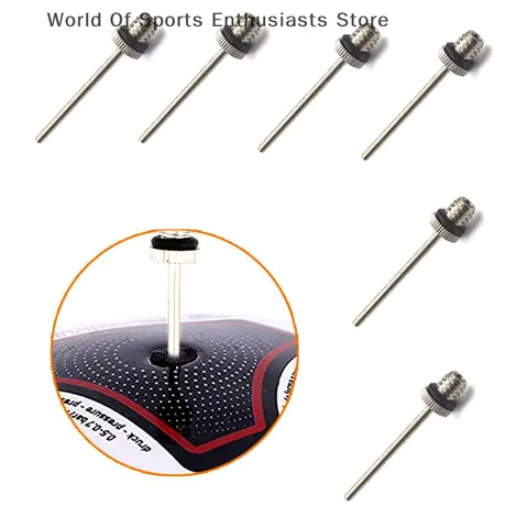 6/12 Pcs 풍선 바늘 농구 축구 배구 풍선 바늘 공 범용 바늘 펌프 액세서리