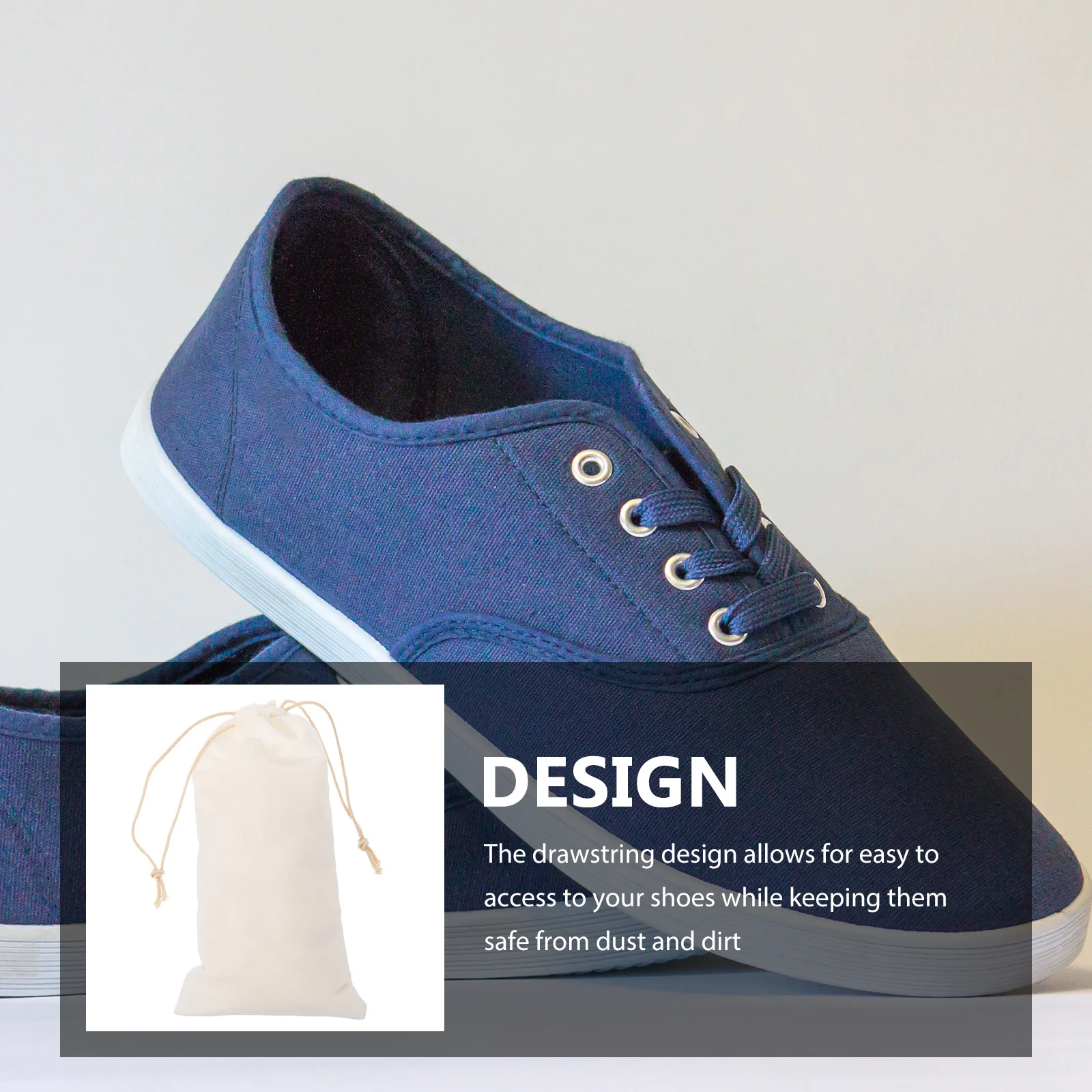 

Drawstring Dance Shoe Storage Bag Soft Waterproof Lint Fabric Carrying Pouch Ballet Shoe Organizer Travel Travel Bag