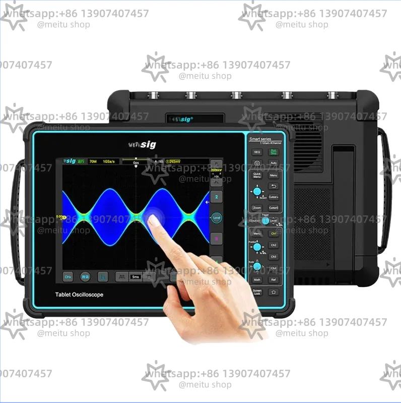 

Micsig STO2002 200MHz 1GSa/s Tablet Oscilloscope 2 Channel Digital Oscilloscope with 6 Decodings