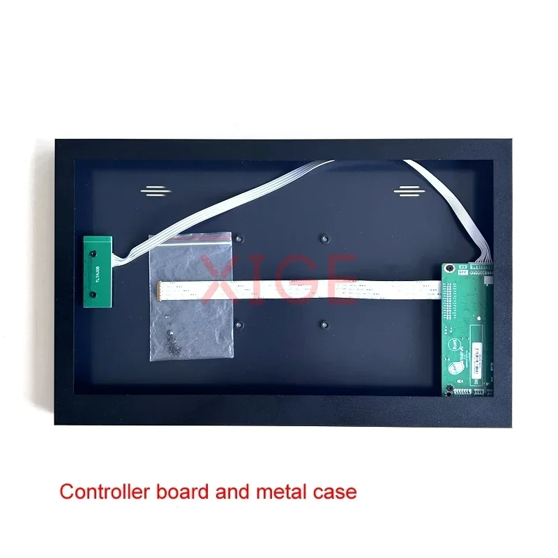 For B133HTN01 B133HAN02 1920*1080 Portable Panel Controller Driver Board&Metal Case 30-Pin EDP HDMI-Compatible Kit DIY VGA 13.3"