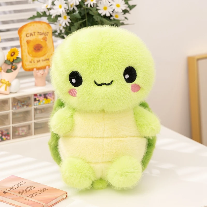 apple turtle plush toy doll turtle doll pillow claw machine exchange gift birthday gift