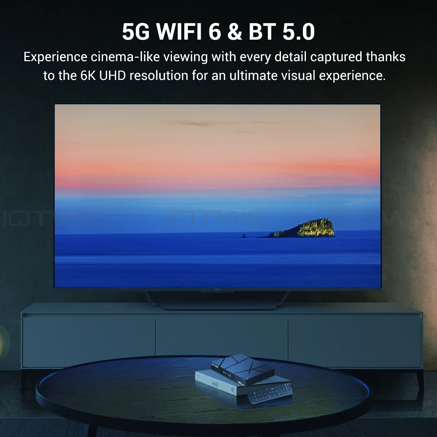 Android 13.0 H618 t95pro TV skříňka 4+ 128 GB čtyřnásobný jádra 6K hd média hráč WIFI6 Bluetooth 5.0