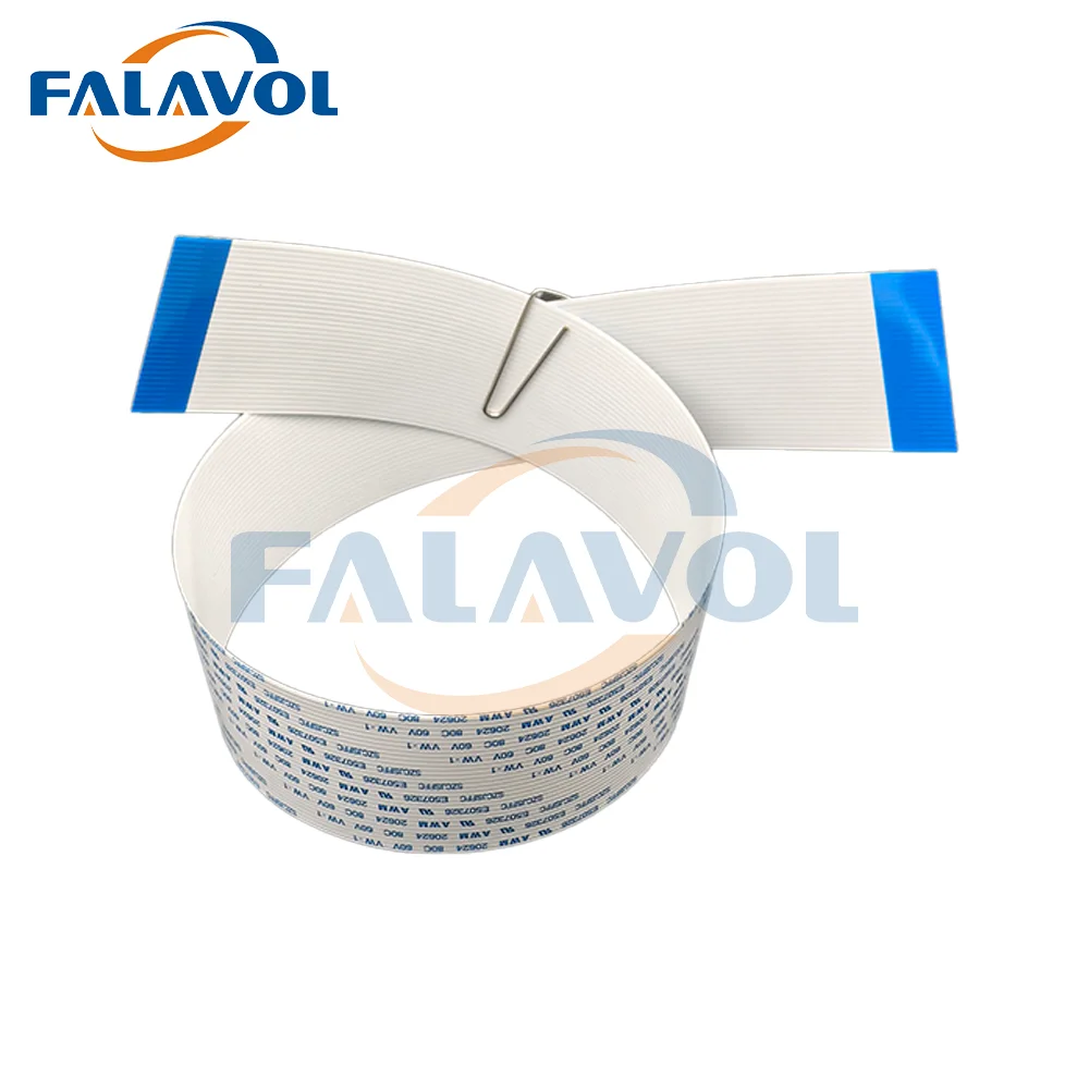 FALAVOL 10PCS 31Pin 400mm FFC Flat Data Head Cable For Epson DX5 Printhead Allwin Xuli Witcolor Human Plotter 31P Head Cable