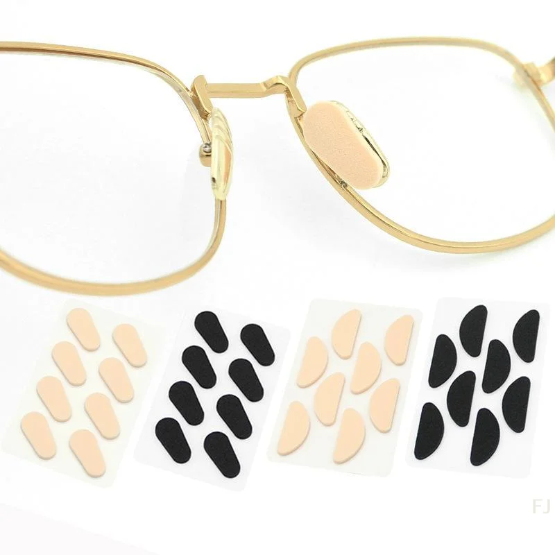 [YU]Soft Non-Slip Eyeglass Nose Pads 16Pcs Self Adhesive Thin Foam Fit for Outdoor Sports Glasses Sunglasses Daily Use
