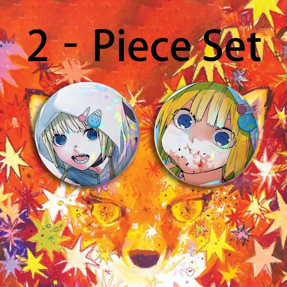 K-kemono jihen Badges 25 32 44 58 75 mm Round Customizable Wholesale Fan goods Self-made fan freebies