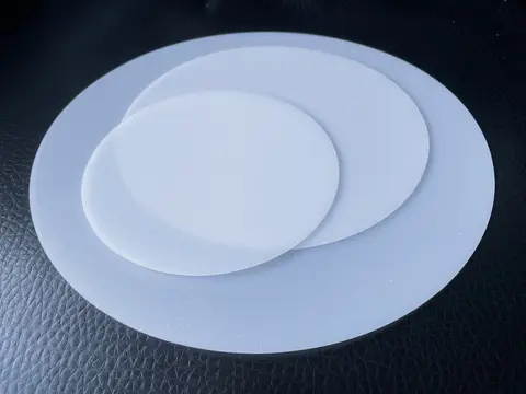 1.4MM Anti-glar Round Frosted Cast Milky Matte PS Diffuser Replacement Disc Led Down Lighting Diffusion Cover High Transmittance