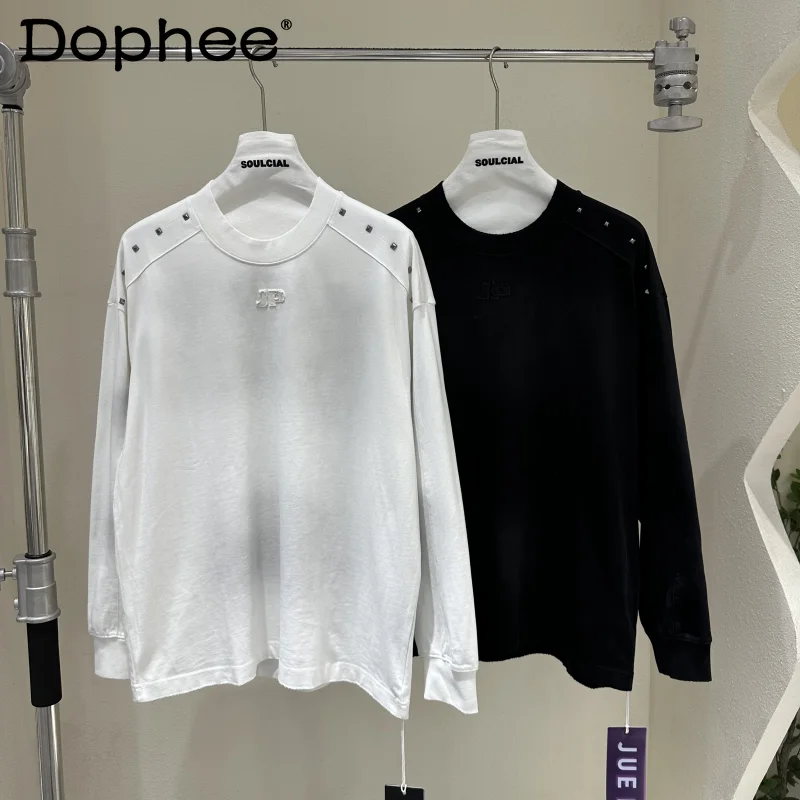 

2025 Autumn New Men's Casual Sweatshirt Fashion Versatile Loose Long Sleeve Top Men's Trendy Stylish