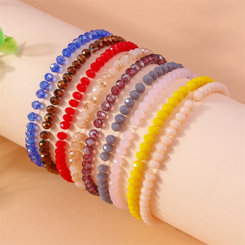 Fashion Handmade Beads Bracelet for Women Men Friendship Party Festival Jewelry Decoration