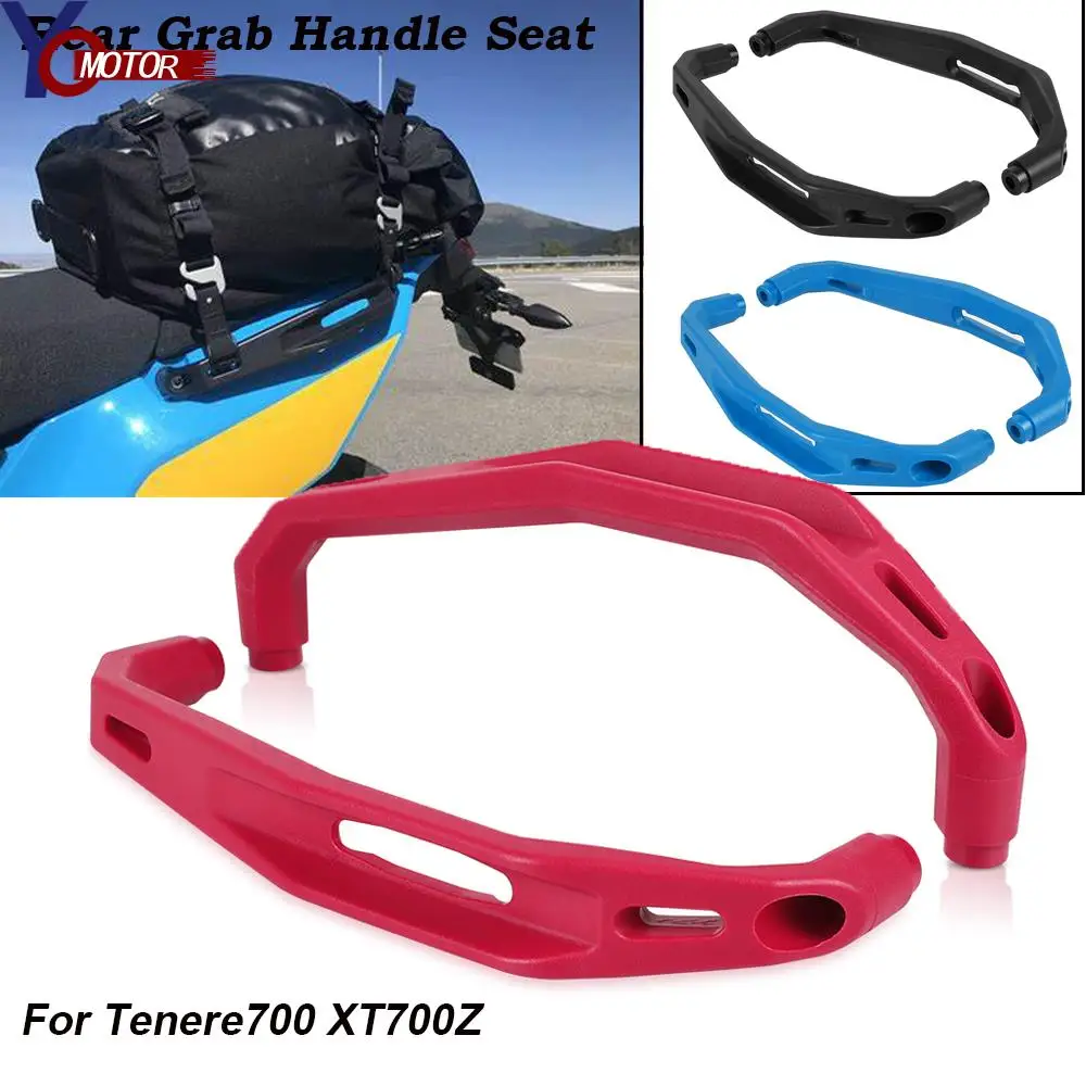 

Motorcycle Accessories Rear Passenger Handle Seat Armrest Grab Bar Arm Seat For Yamaha Tenere700 XT700Z XT 700 Z TENERE 700 Part