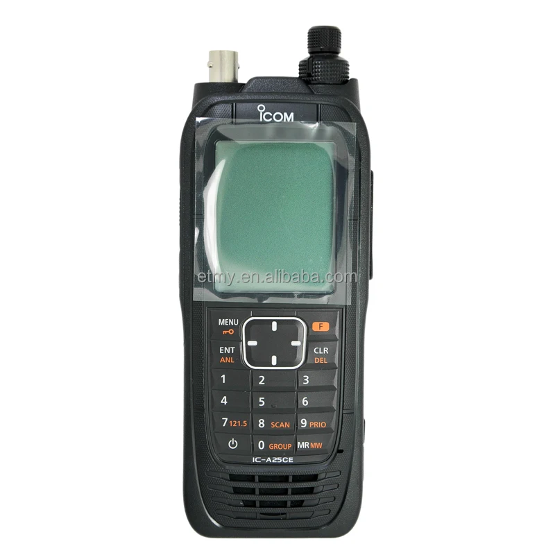 Icom IC-A25CE 8.33kHz Aviation Handheld Radio 6W Powerful VHF Airband Transceiver With 2.3 Inch Large LCD CE Certified