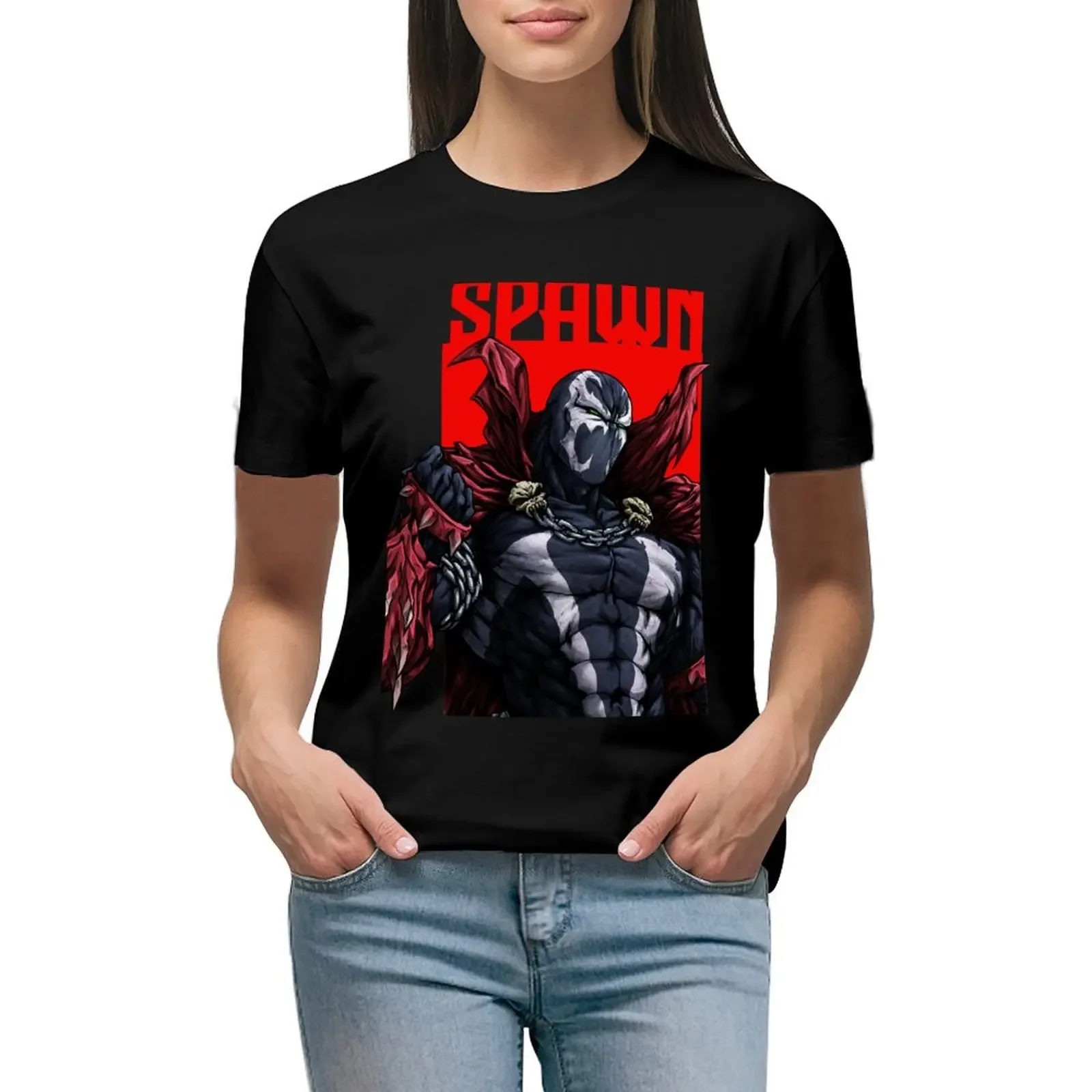 

Spawn T-Shirt customs cute tops plus size t shirts for Women loose fit