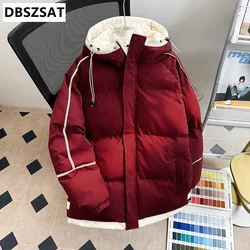 2027 Winter Jacket Men Military Thick Warm Mens Parkas Multi-pockets Cashmere Liner colorful Coat Size M-3XL