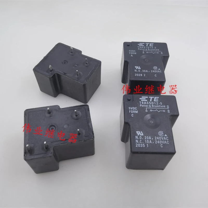 （Brand-new）1pcs/lot 100% original genuine relay:T9AS1D12-5 T9AS5D12-5 5VDC 4pins 5pins