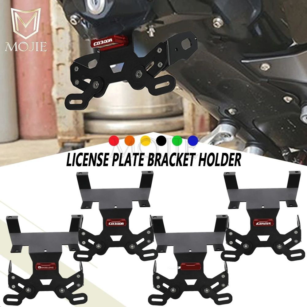 

For Honda CB 125R 300R CB125R CB300R 2018-2025 Tail Tidy Fender Eliminator Kits Number Registration Plate License Plate Holder