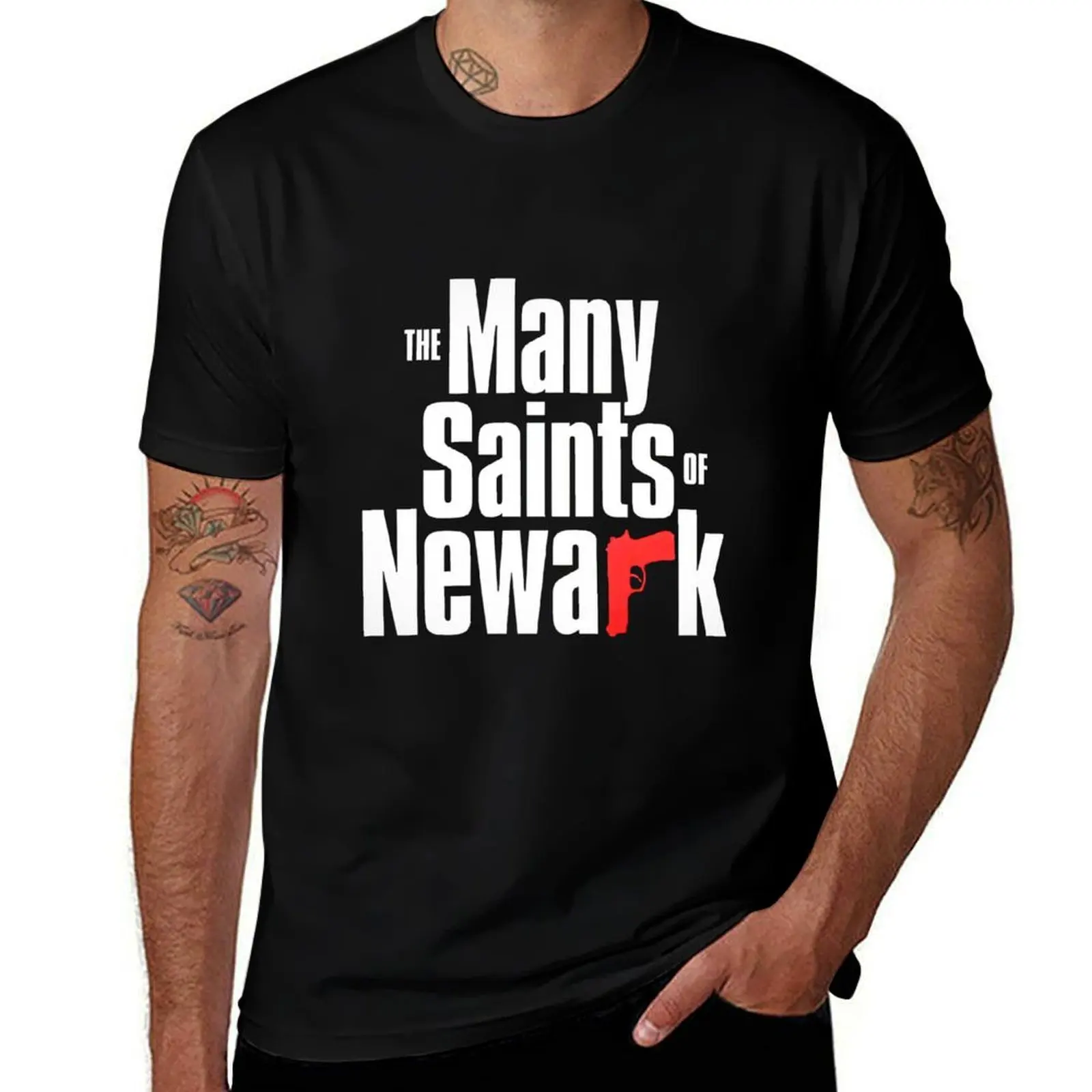 The Many Saints Of Newark T-Shirt Casual Trendy Short Sleeve T-Shirt