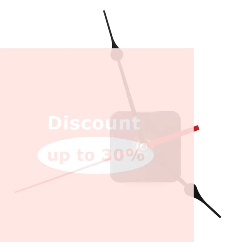[1 Set Hanging DIY Quartz Watch Silent Wall Clock Movement Quartz Repair Movement Clock Mechanism Parts Clock Parts With Needle