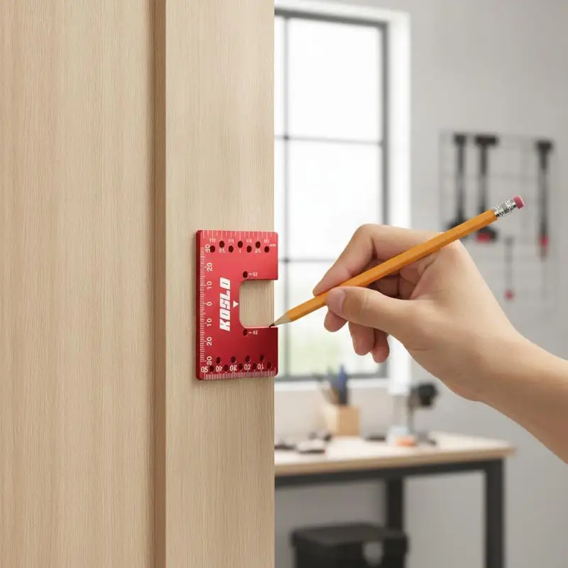 Magnetic Cabinet Door Hinge Spacer 2mm Gaps Alignment Tool For Cabinet Door Quick Installation For Perfect Doors Gaps