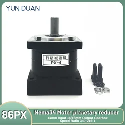 Nema34 86 Stepper Motor Planetary Reducer 60 Servomotor Reducer Brushless Motor Step-Down Gearbox for Increase Torque